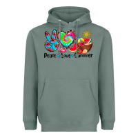 Sage peace love  summer Heavyweight Hoodie - AdoDesignShop