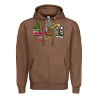 Chestnut Mexican Nurse Zipper Hoodie - texasbilliewilder