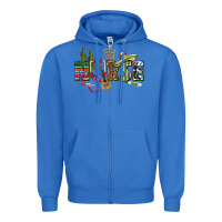 True Royal Mexican Nurse Zipper Hoodie - texasbilliewilder
