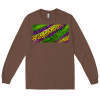 Chestnut Mardi Gras Leopard Long Sleeve Tee - RanaPortraitStore