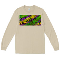 Mushroom Mardi Gras Leopard Long Sleeve Tee - RanaPortraitStore