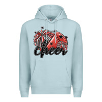 Blue Mist cheer Premium Hoodie - MaliasSmallBusiness