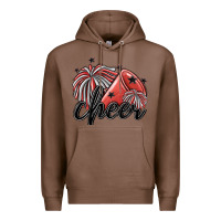Chestnut cheer Premium Hoodie - MaliasSmallBusiness