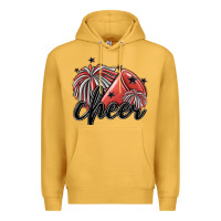 Mustard cheer Premium Hoodie - MaliasSmallBusiness