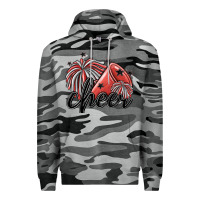 Slate Camo cheer Premium Hoodie - MaliasSmallBusiness