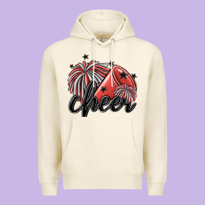 Cheer Premium Hoodie Designed By Maliassmallbusiness