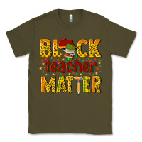 Army Green black teacher matter Classic Tee - texasbilliewilder