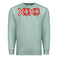 Seafoam Valentine's Day Xoxo Balloon Premium Sweatshirt - Artiststas