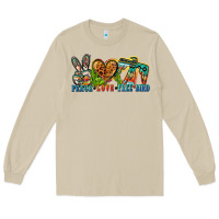 Mushroom peace love free bird Long Sleeve Tee - Zillion Design Studio