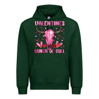 Forest Green valentines is a bunch of bull Urban Hoodie - MaliasSmallBusiness