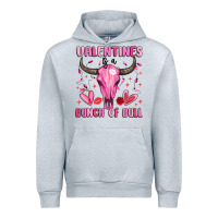 Heather Grey valentines is a bunch of bull Urban Hoodie - MaliasSmallBusiness