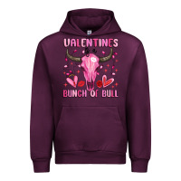 Mauve Wine valentines is a bunch of bull Urban Hoodie - MaliasSmallBusiness