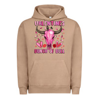 Pigment Burro valentines is a bunch of bull Urban Hoodie - MaliasSmallBusiness