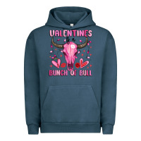 Pigment Midnight Navy valentines is a bunch of bull Urban Hoodie - MaliasSmallBusiness