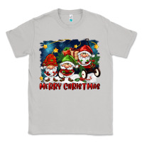 Moon Dust merry christmas gnomies wagon Classic Tee - FaDigitalArtStudio