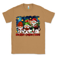 Toasted Coconut merry christmas gnomies wagon Classic Tee - FaDigitalArtStudio