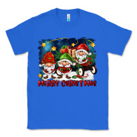 True Royal merry christmas gnomies wagon Classic Tee - FaDigitalArtStudio