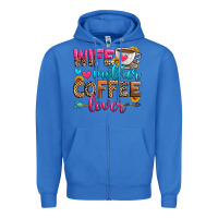 True Royal wife mother coffee lover Zipper Hoodie - Zillion Design Studio