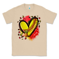 Mushroom fruits and softball heart Classic Tee - Zillion Design Studio