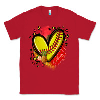 Red fruits and softball heart Classic Tee - Zillion Design Studio