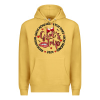 Antique Gold girl's trip Premium Hoodie - MaliasSmallBusiness
