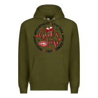 Army Green girl's trip Premium Hoodie - MaliasSmallBusiness