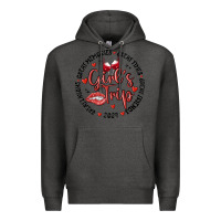 Charcoal Heather girl's trip Premium Hoodie - MaliasSmallBusiness