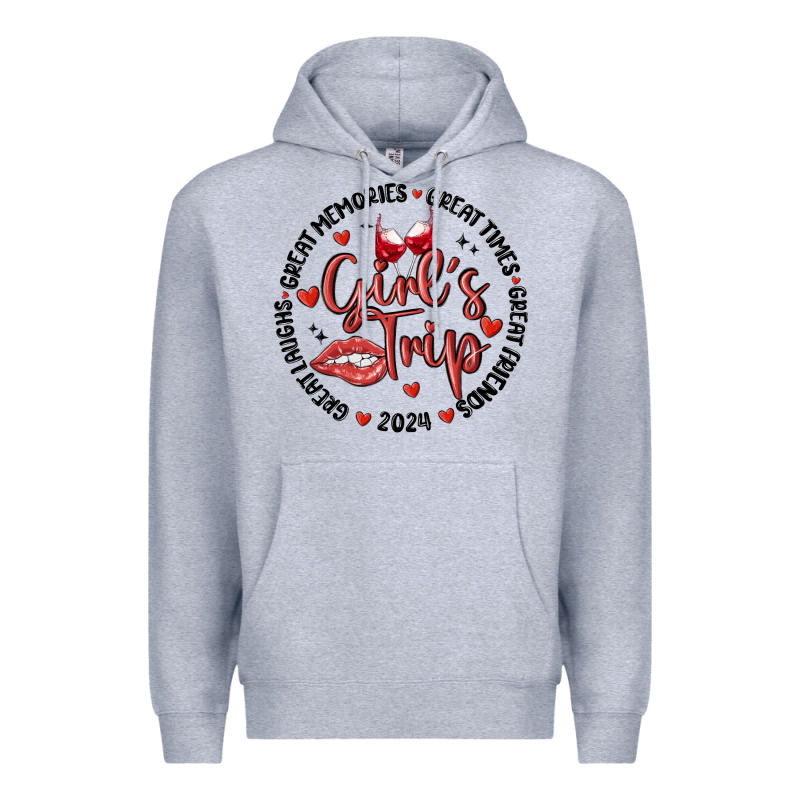 Girl's Trip Premium Hoodie by MaliasSmallBusiness | Teevron