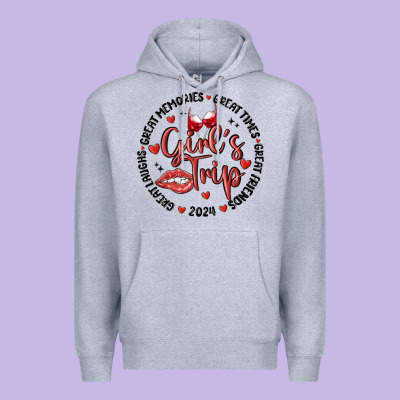 Girl's Trip Premium Hoodie Designed By Maliassmallbusiness