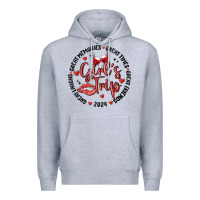 Heather Grey girl's trip Premium Hoodie - MaliasSmallBusiness