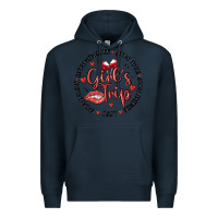 Navy girl's trip Premium Hoodie - MaliasSmallBusiness