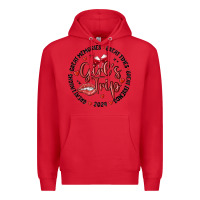 Red girl's trip Premium Hoodie - MaliasSmallBusiness
