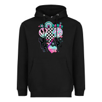 Black retro dance Heavyweight Hoodie - JahusDesignShop