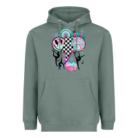 Sage retro dance Heavyweight Hoodie - JahusDesignShop