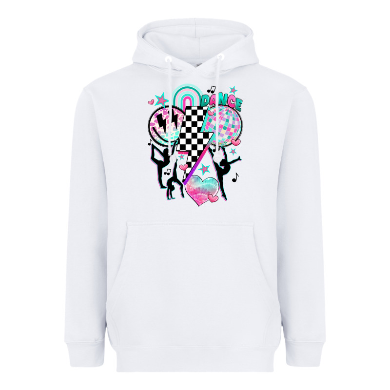 Retro Dance Heavyweight Hoodie by JahusDesignShop | Teevron