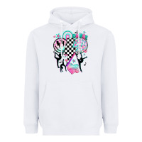 White retro dance Heavyweight Hoodie - JahusDesignShop