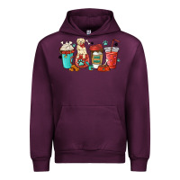 Mauve Wine dog mama golden retriever Urban Hoodie - MaliasSmallBusiness