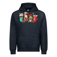Navy dog mama golden retriever Urban Hoodie - MaliasSmallBusiness