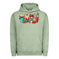 Pigment Oil Green dog mama golden retriever Urban Hoodie - MaliasSmallBusiness