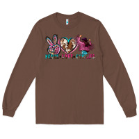 Chestnut peace love cowgirl Long Sleeve Tee - Zillion Design Studio