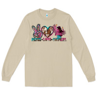 Mushroom peace love cowgirl Long Sleeve Tee - Zillion Design Studio