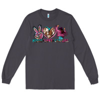 Smoke peace love cowgirl Long Sleeve Tee - Zillion Design Studio