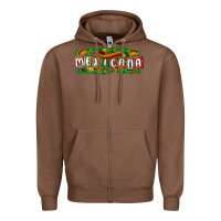 Chestnut Mexicana Zipper Hoodie - texasbilliewilder