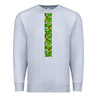 Heather Grey Halloween Key Fob Premium Sweatshirt - BundleAndBundleShop