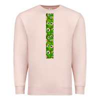 Pale Pink Halloween Key Fob Premium Sweatshirt - BundleAndBundleShop