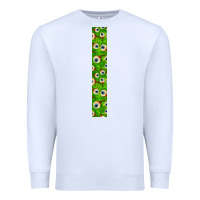 White Halloween Key Fob Premium Sweatshirt - BundleAndBundleShop