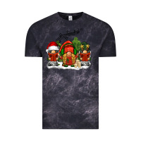 Cloud Black Christmas choir gnomes Vintage Tee - BarkalooDesign