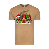 Vintage Camel Christmas choir gnomes Vintage Tee - BarkalooDesign
