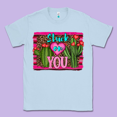 Stuck On You Cactus Classic Tee Designed By Ranaportraitstore