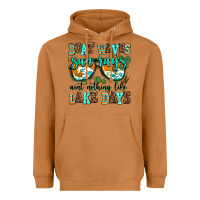 Meerkat boat waves sun rays aint nothing like lake days Heavyweight Hoodie - AdoDesignShop